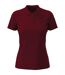 Womens/ladies Lux Cotton Polo Shirt Bordeaux Stedman-1