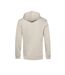 B&C Mens Organic Hooded Sweater (Off White) - UTBC4690