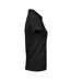 Polo Luxury Femme Noir Tee Jays-3