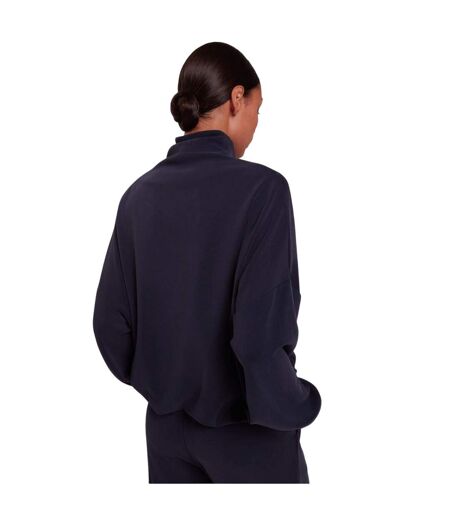 Womens/ladies Funnel Neck Sweatshirt Navy Ted Baker