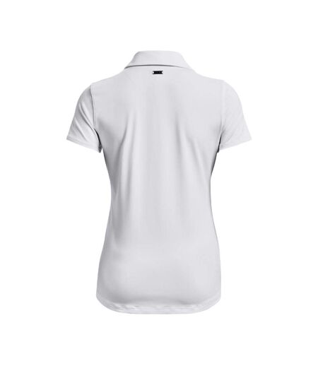 Polo Blanc Femme Under Armour Playoff - L