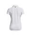 Polo Blanc Femme Under Armour Playoff - L-2