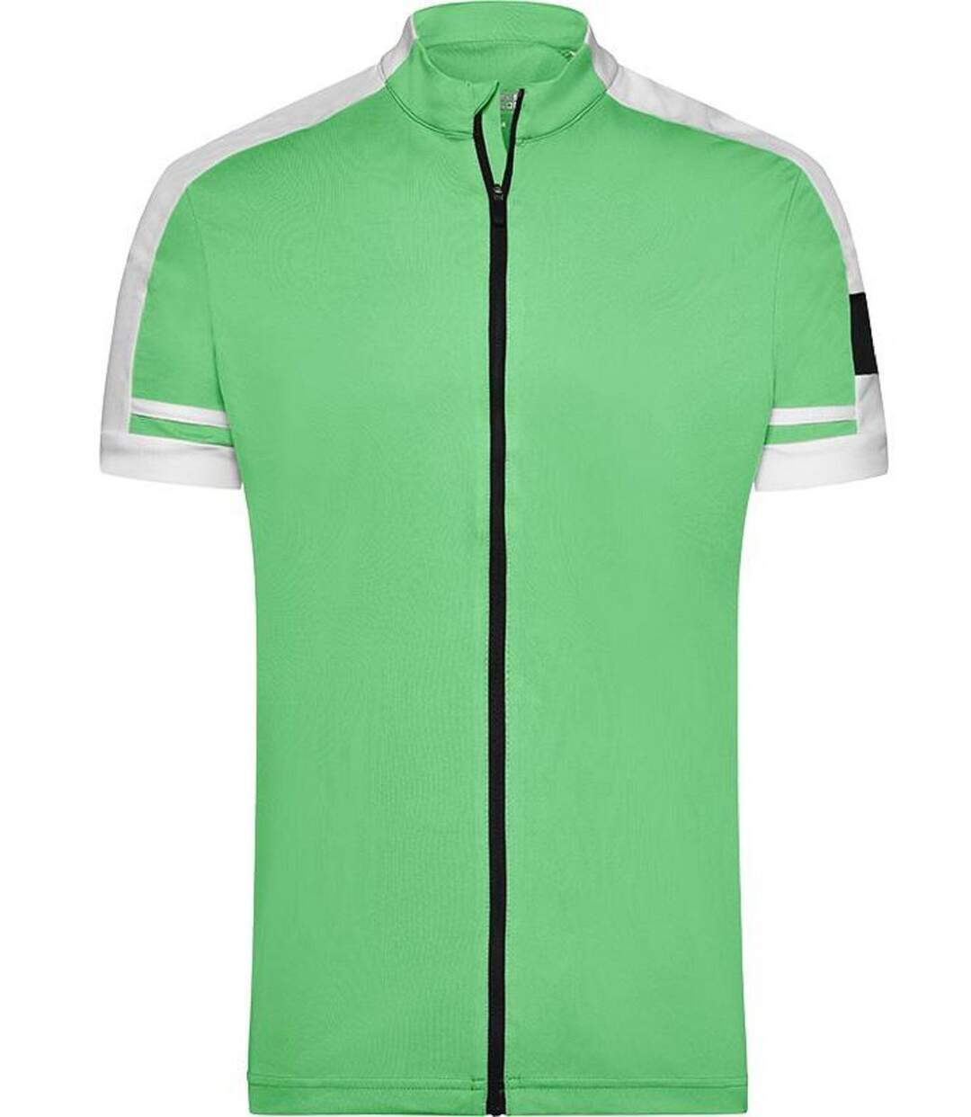 maillot cycliste zippé HOMME JN454 - vert