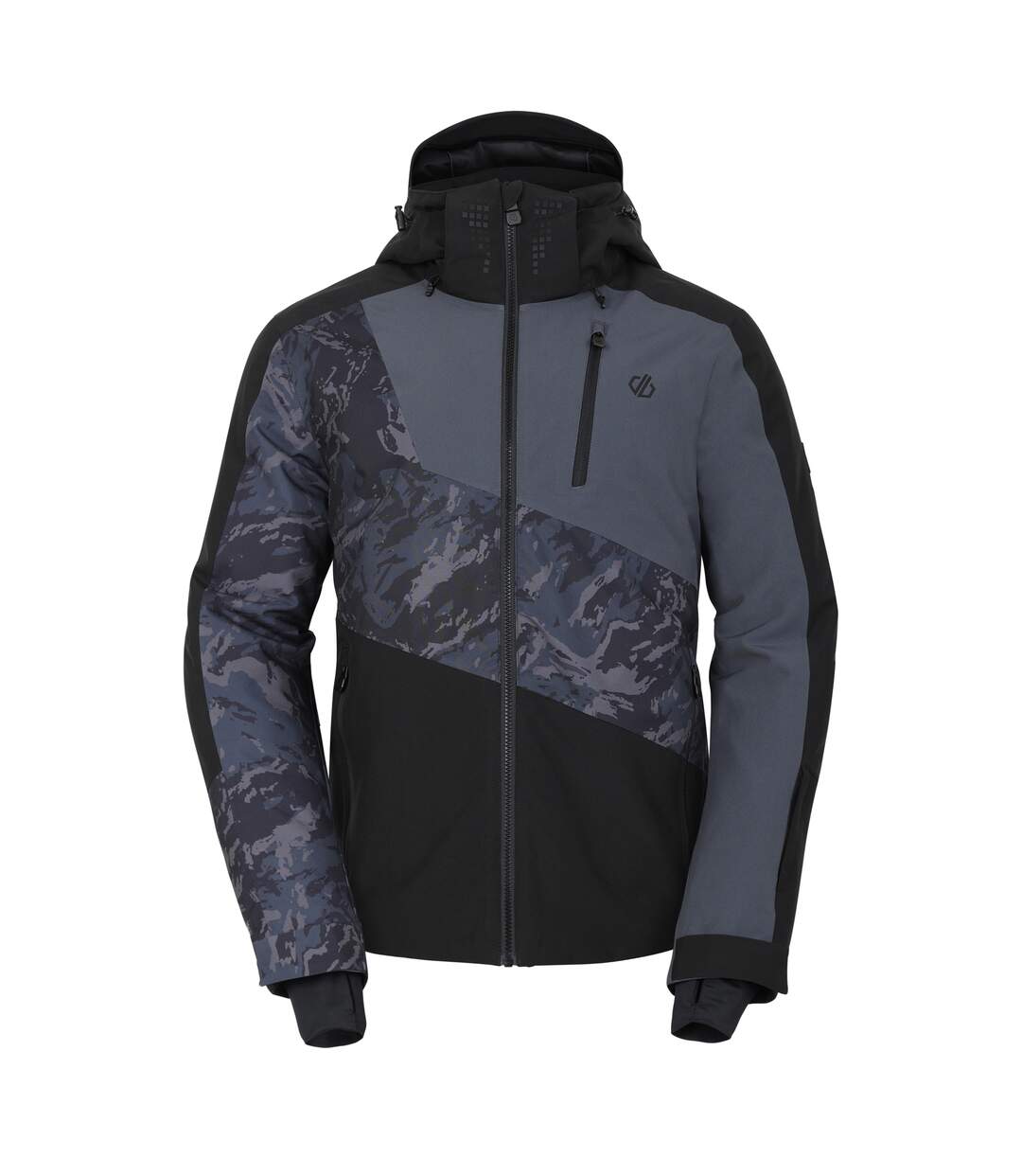 Blouson De Ski Baseplate Homme Noir Gris Foncé Dare 2B-2