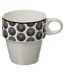 Lot de 4 Mugs sur Rack Bohemia 26cl Blanc-3