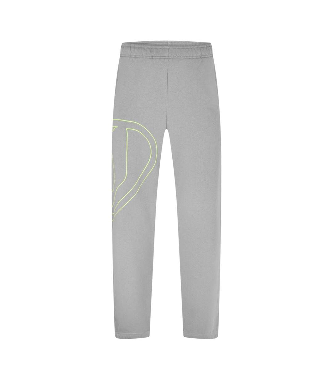 Unisex Adult Oval Logo Straight Leg Joggers Frost Gray Diesel-1