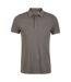 NEOBLU Mens Owen Pique Polo Shirt (Soft Grey)