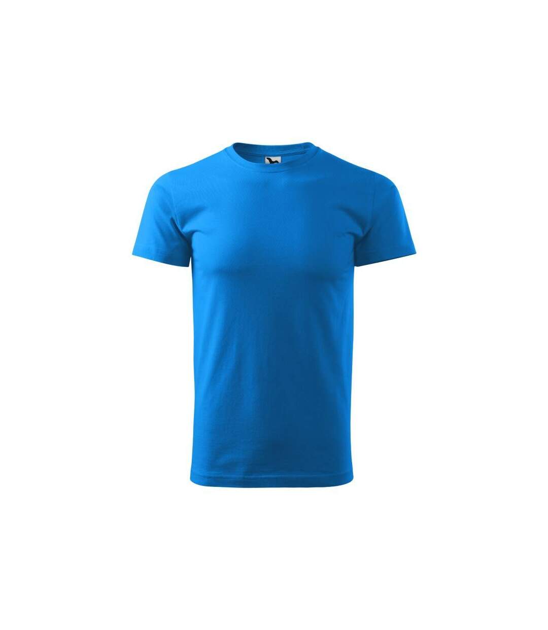 T-shirt Heavy New Homme Azur Malfini-2