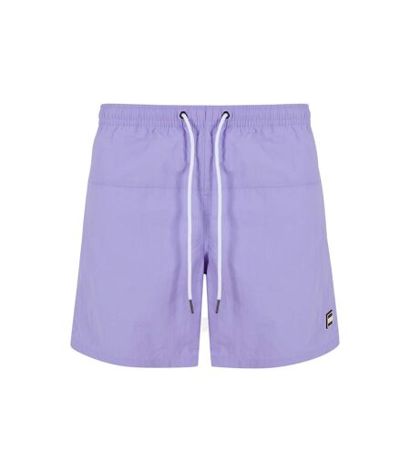 Short De Bain Motif/style Bloc Homme Lavande Urban Classics