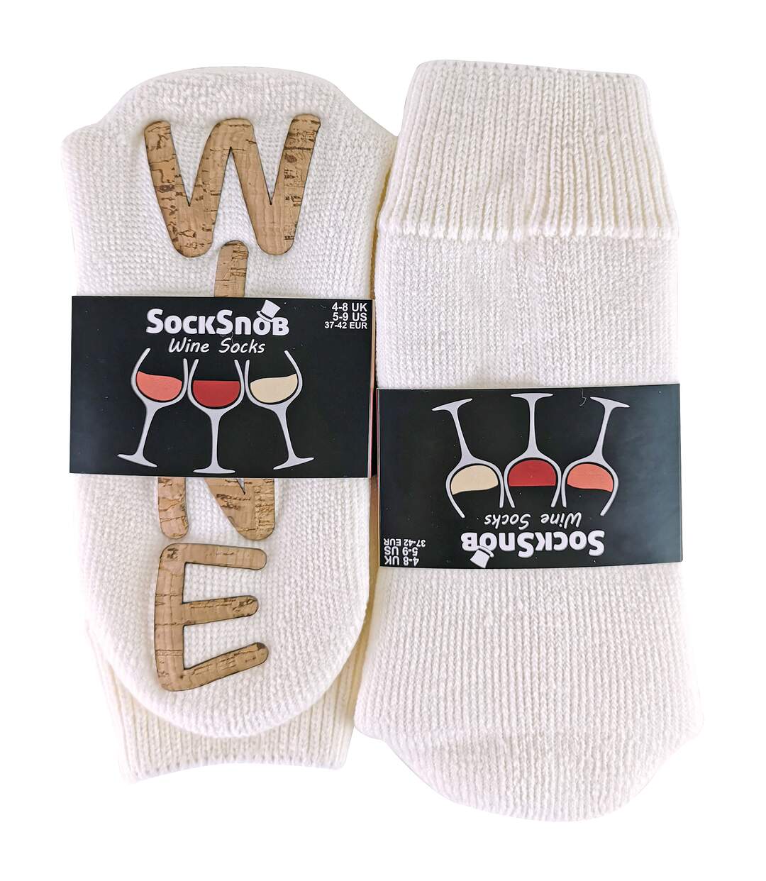 Chaussettes Antidérapantes avec Vin Motif 'WINE'