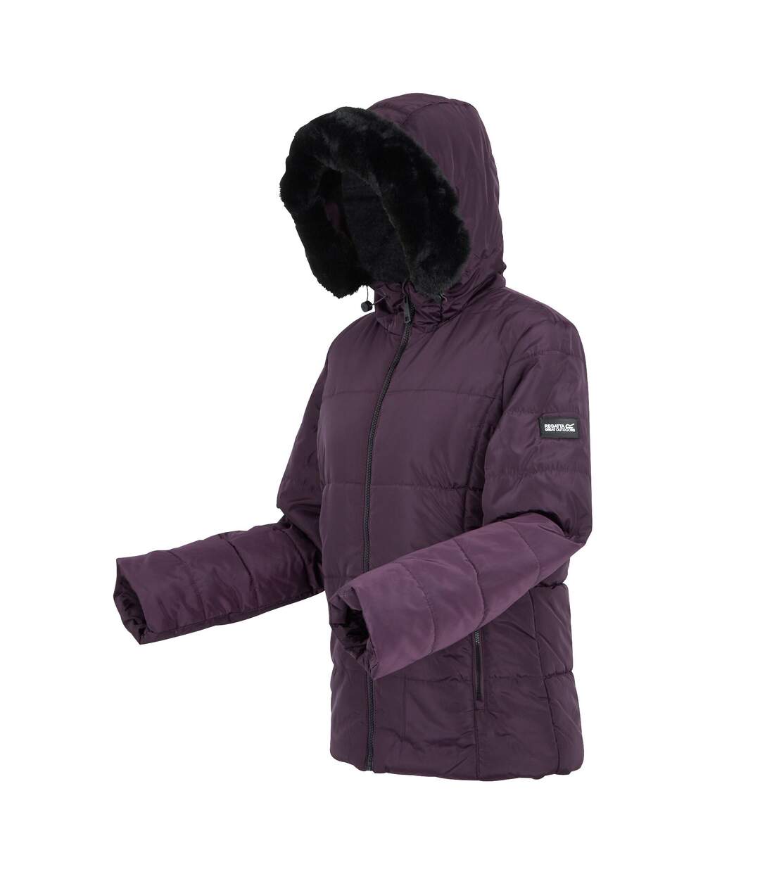 Plum quilted jacket best sale