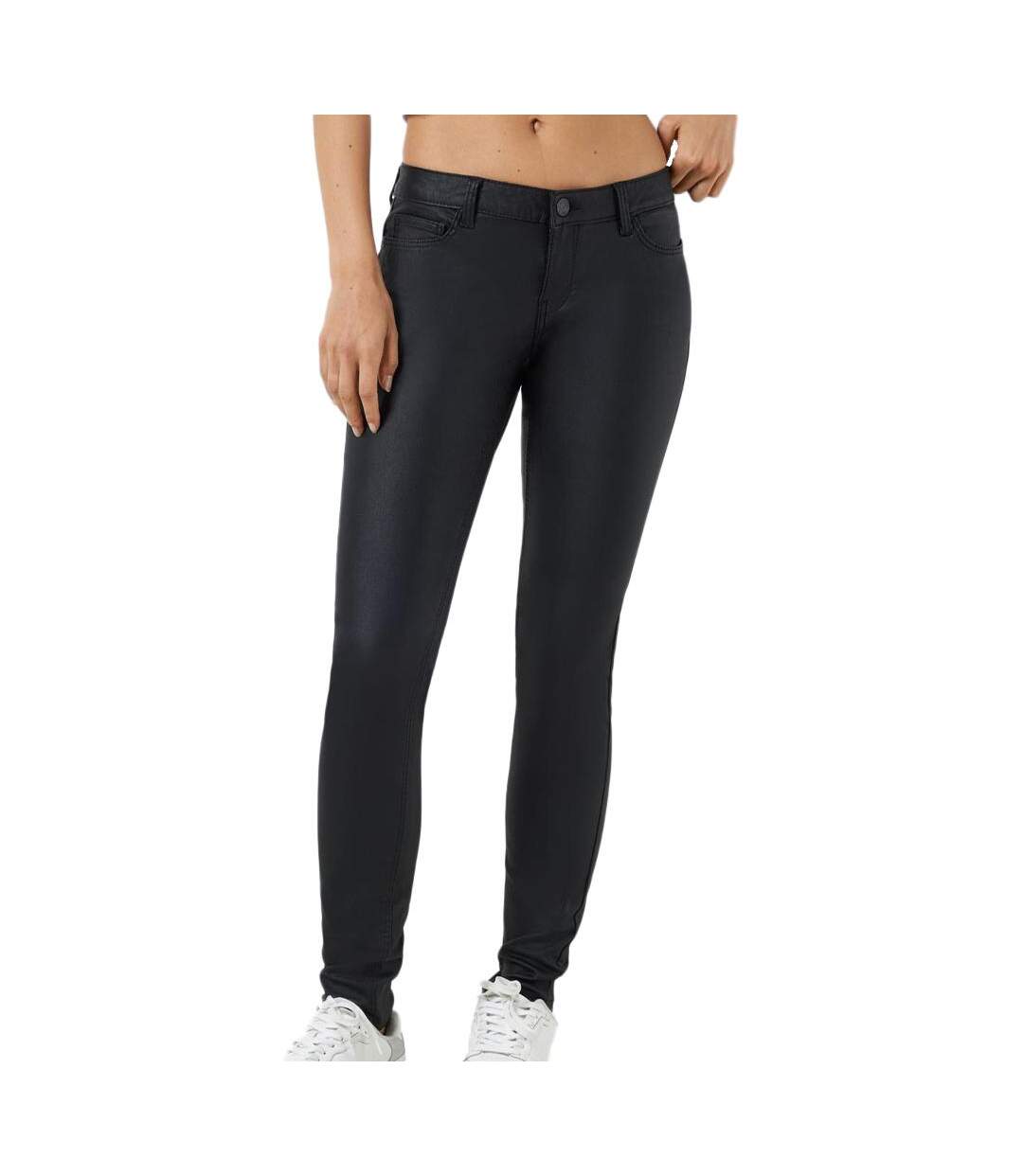 Jeans Noir Enduit Femme Noisy May Mallie - L-L32-1