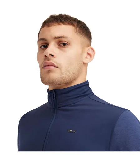 Haut De Survêtement Lawrie Homme Bleu Marine Chiné Trespass