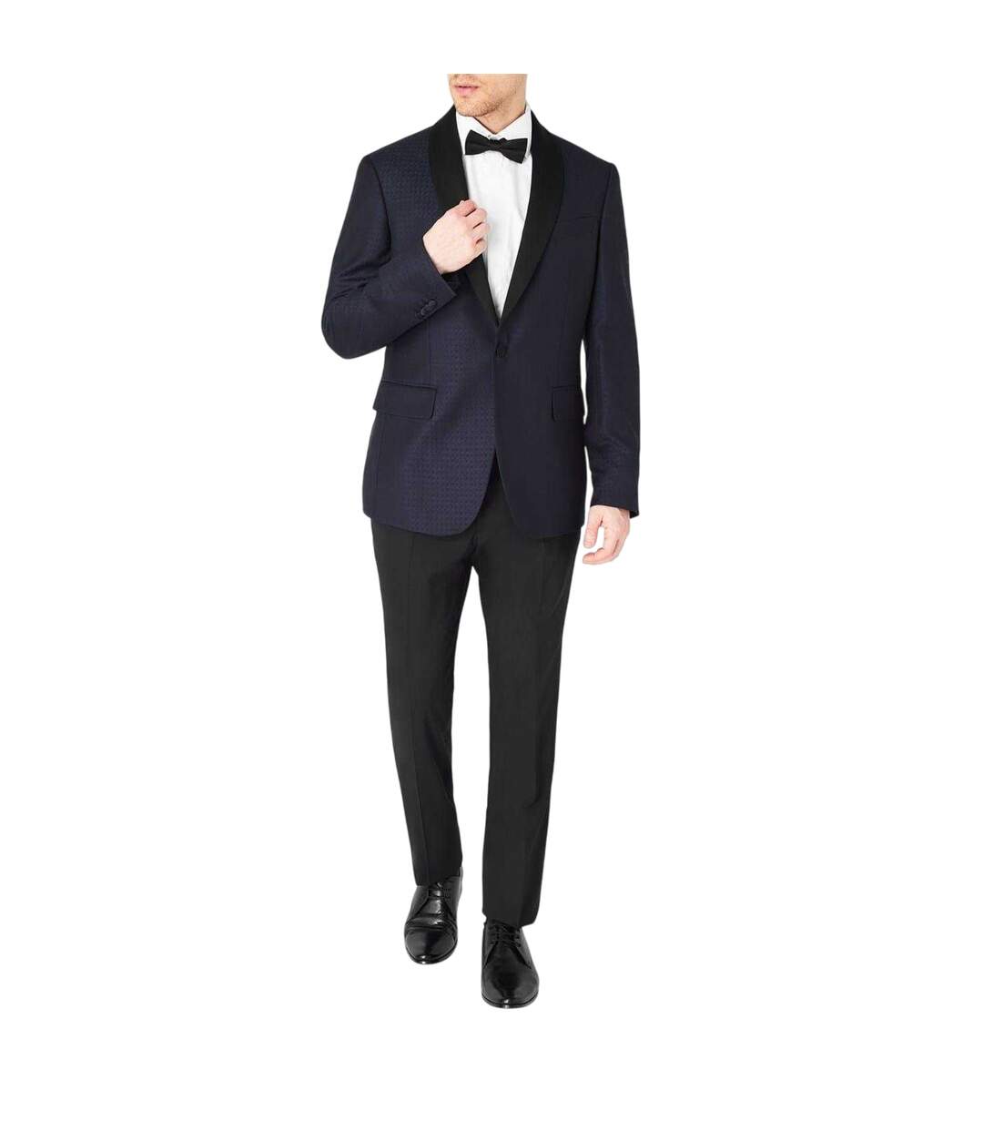 Mens Tailored Long-sleeved Shirt White Haines And Bonner-1