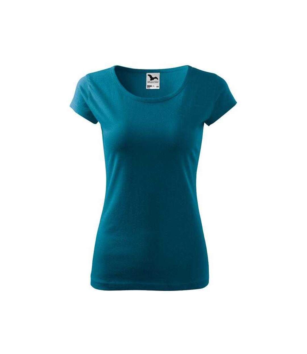 T-shirt Pure Femme Bleu Pétrole Malfini-1