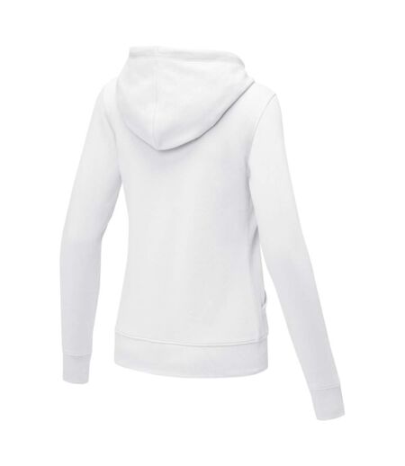 Veste à capuche theron femme blanc Elevate