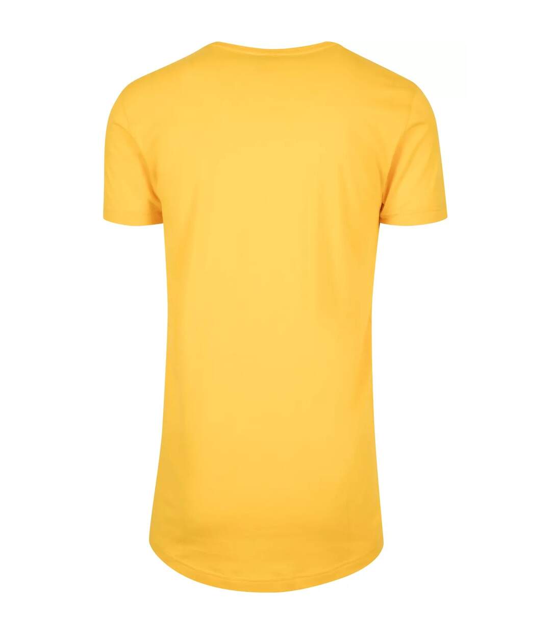 T-shirt Motif/style Façonné Homme Jaune Chrome Urban Classics-2