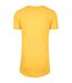 T-shirt Motif/style Façonné Homme Jaune Chrome Urban Classics-2