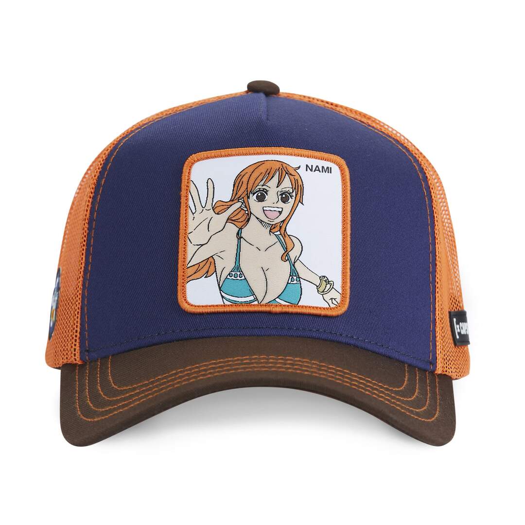 Casquette trucker avec filet One Piece Nami Capslab-2