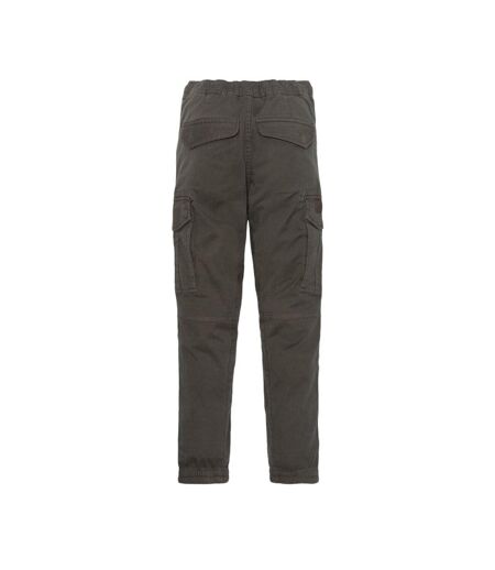 Pantalon cargo gris anthracite homme schott combat - 29