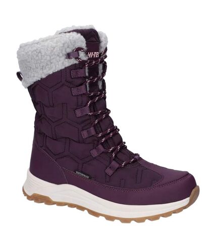 Hi-Tec Womens/Ladies Sophia Walking Boots (Italian Plum/Sepia Rose) - UTFS10359