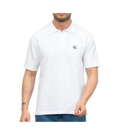 Polo Blanc Homme Calvin Klein Jeans J30J325433 - M