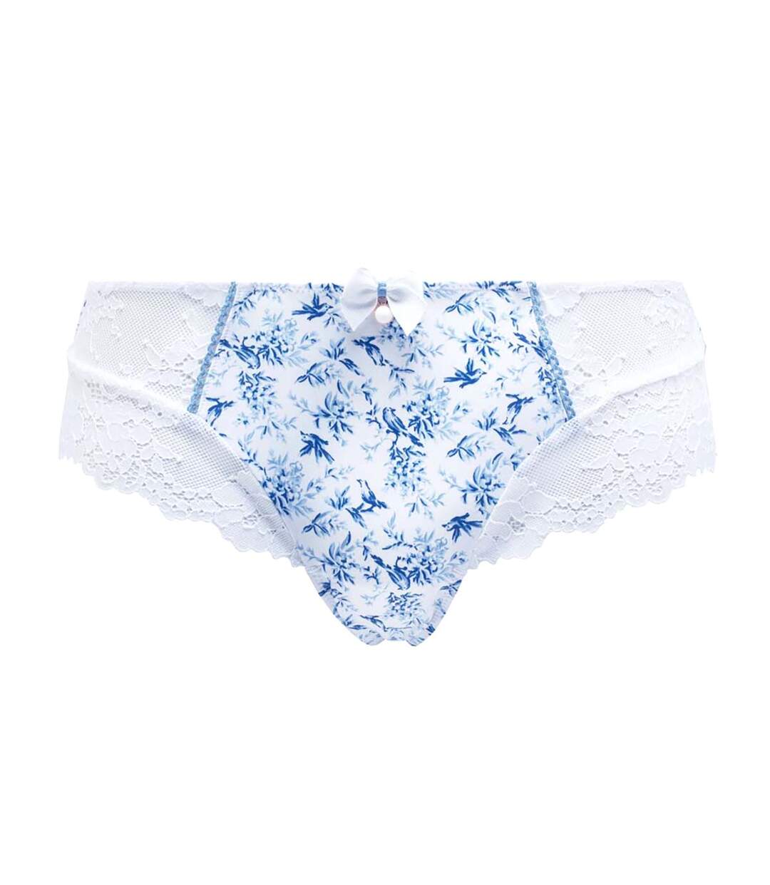 Shorty bleu Colombe-1
