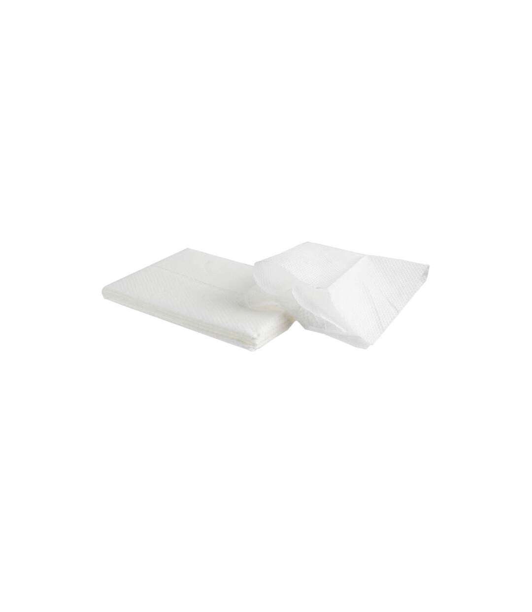 Lot de 100 Serviettes en Papier Distributeur 9x13cm Blanc-1