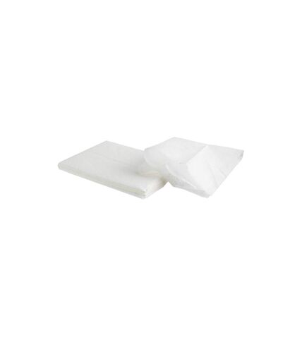 Lot de 100 Serviettes en Papier Distributeur 9x13cm Blanc