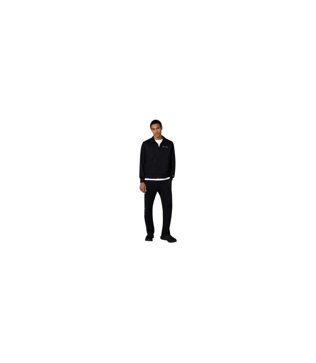 Mens Poly Tracksuit Black Champion-1