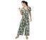 Combi-pantalon fluide HOLLY imprimé fleur de lotus Coton Du Monde-1