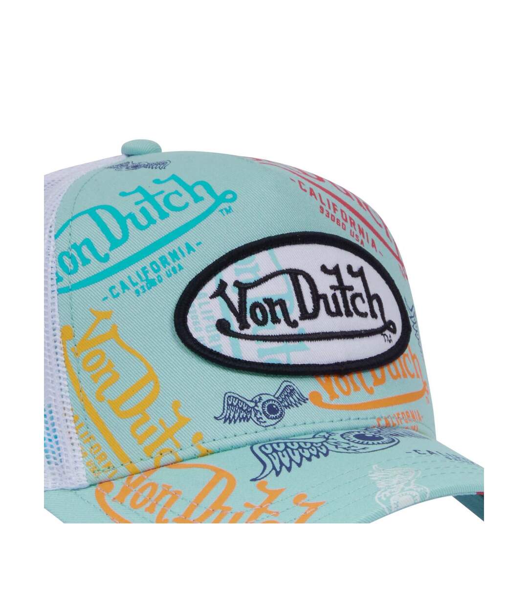 Casquette trucker fermeture snapback Von Dutch Vondutch-3