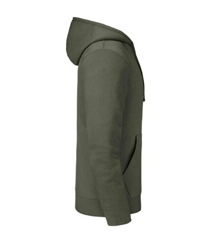 Russell Mens Authentic Hoodie (Olive Green) - UTPC5053
