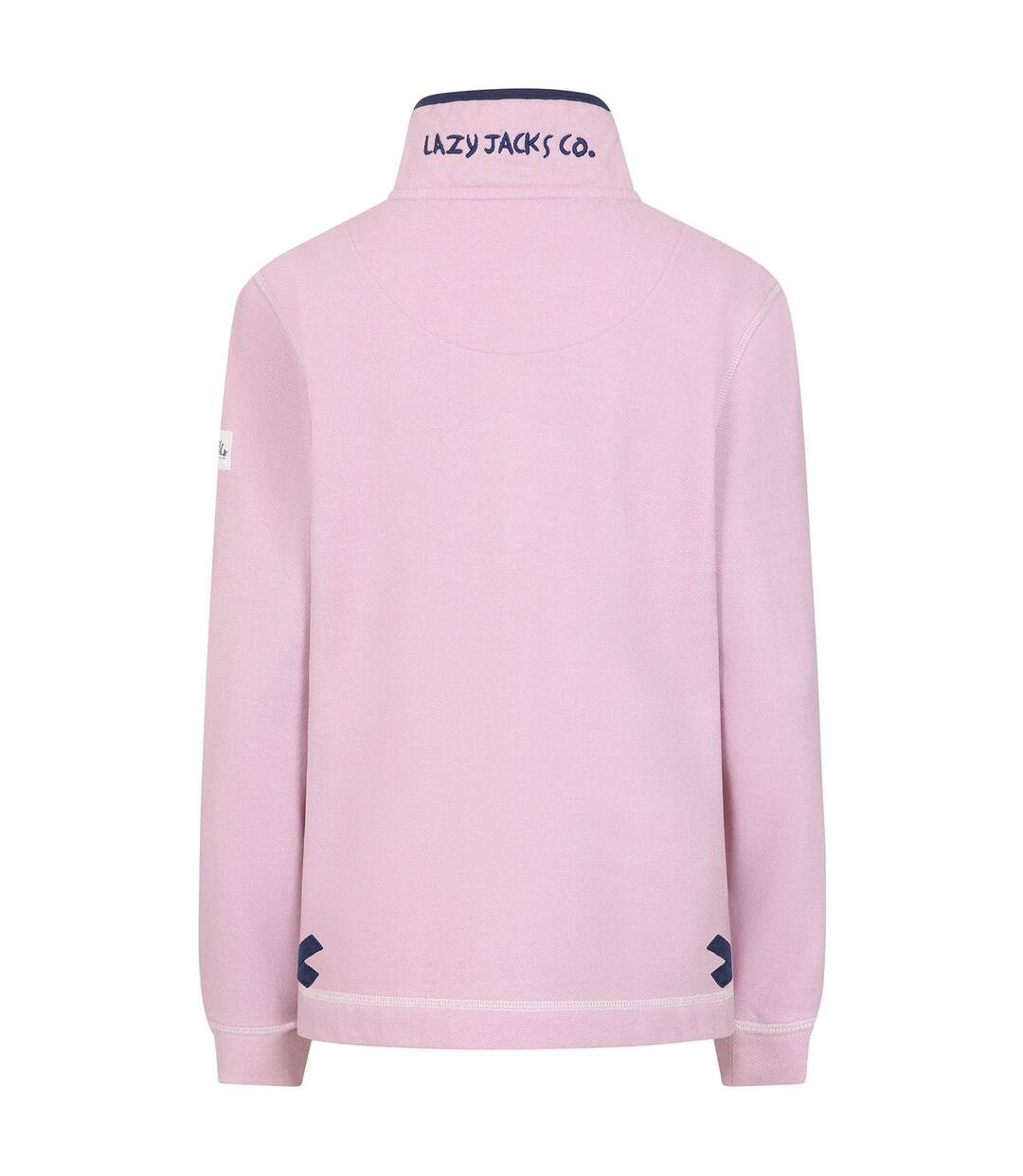 Sweat Femme Rose Lazy Jacks-4