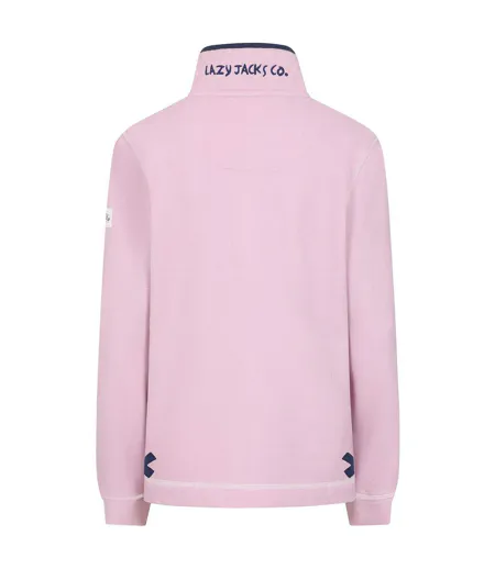 Sweat Femme Rose Lazy Jacks