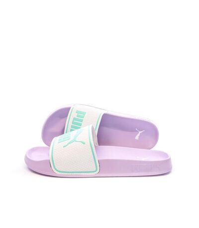 Claquettes violettes/blanches/bleu homme puma leadcat 2.0 384139-01 - 40.5