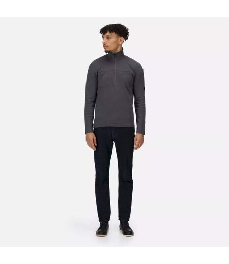 Mens Ferdo Fleece Top Dark Grey Regatta