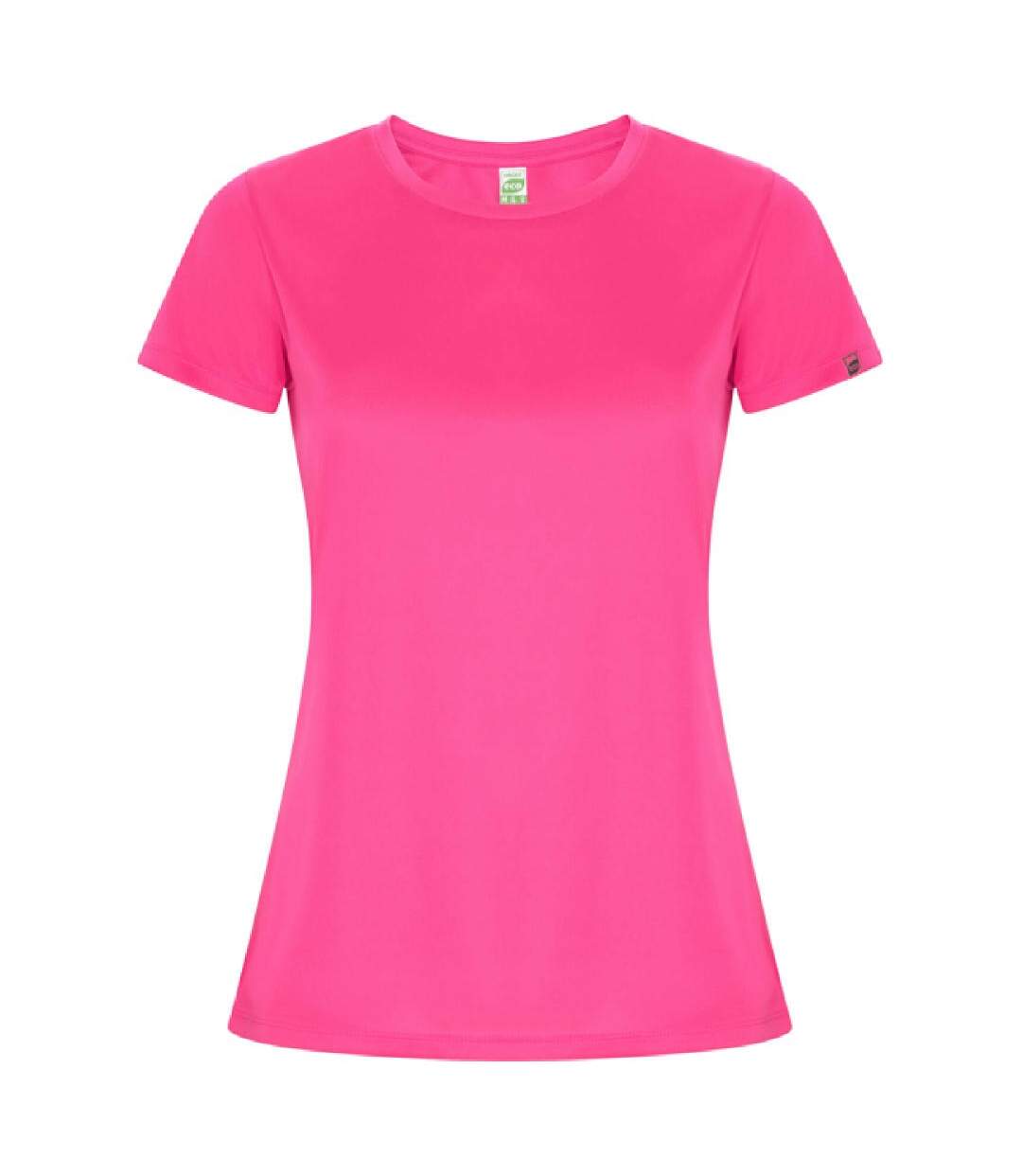 T-shirt Imola Femme Rose Fluo Roly Eco-1