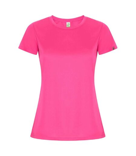 T-shirt Imola Femme Rose Fluo Roly Eco