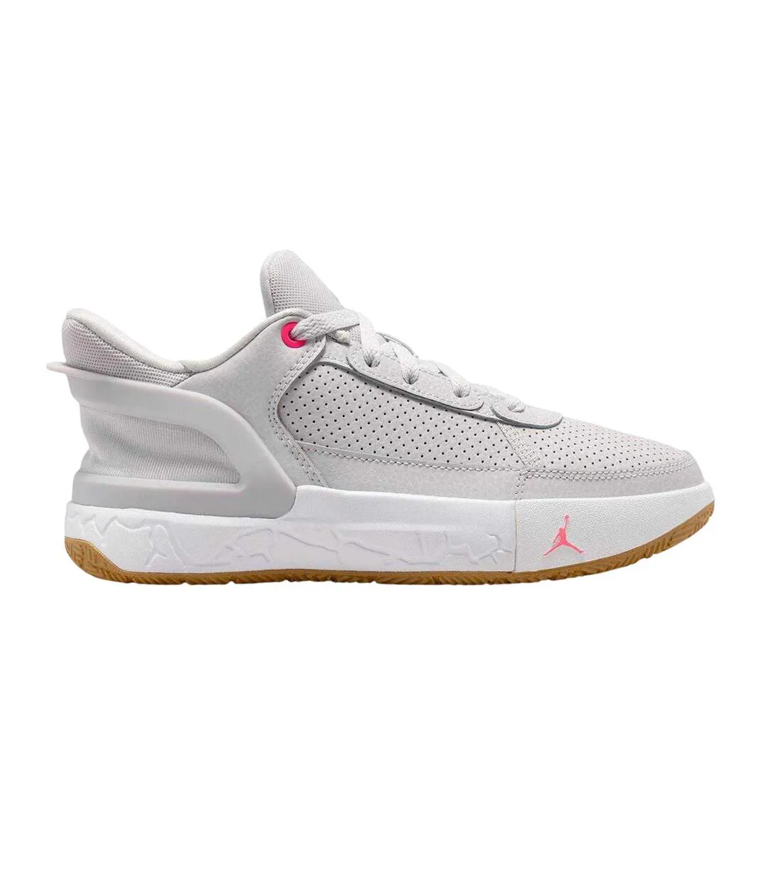 Womens/ladies Air Jordan Day 1 Eo Leather Trainers Grey Pink Nike-1