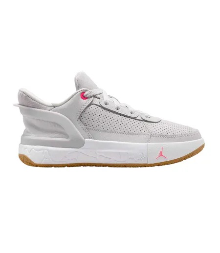 Womens/ladies Air Jordan Day 1 Eo Leather Trainers Grey Pink Nike