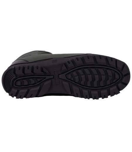 Mens Finley Hiking Boots Dark Green Trespass