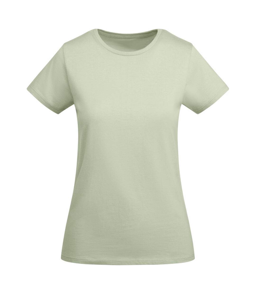 Womens/ladies Breda Short-sleeved T-shirt Mist Green Roly-1
