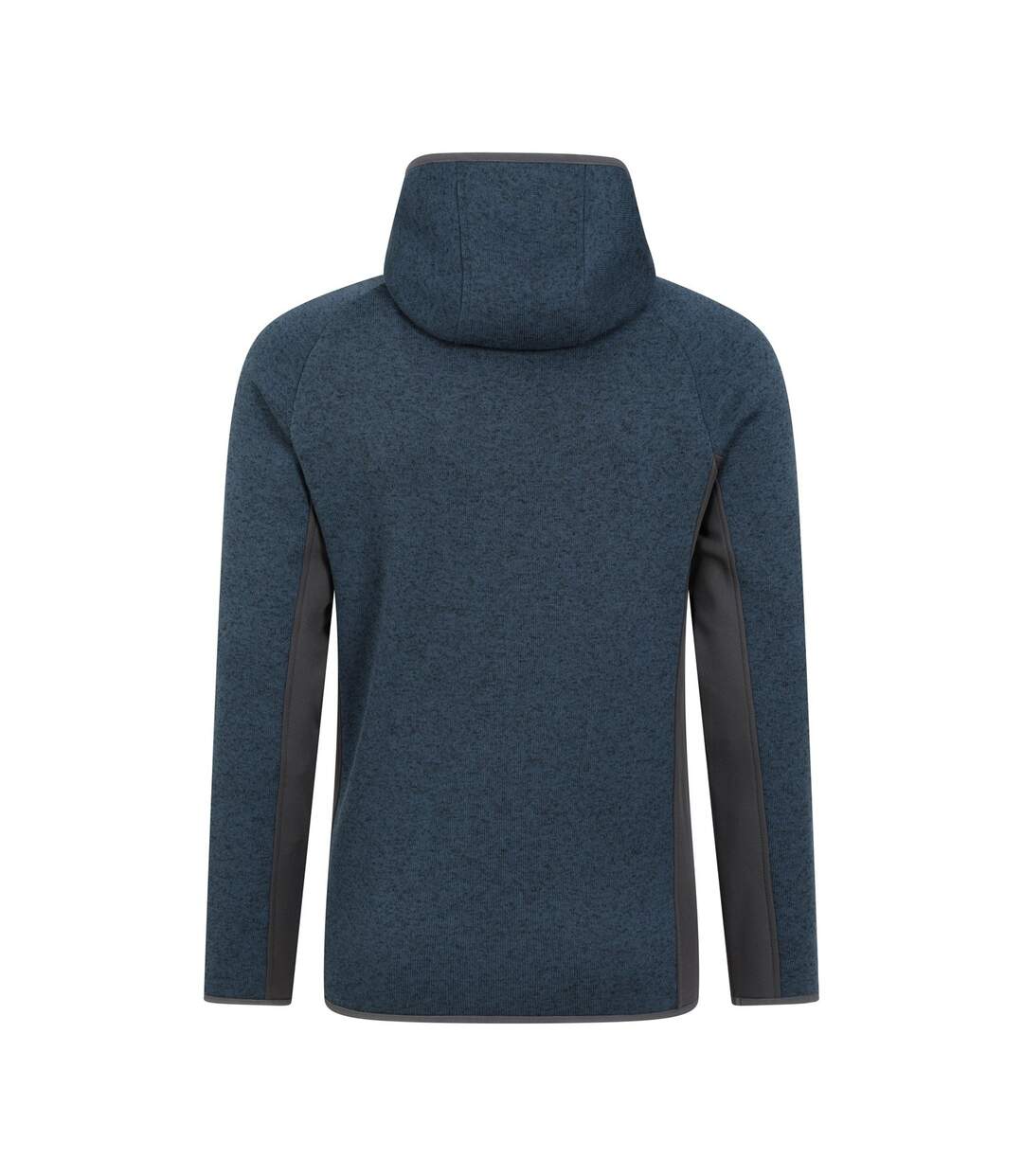 Mens Treston Fleece Hooded Hoodie Navy Mountain Warehouse-2