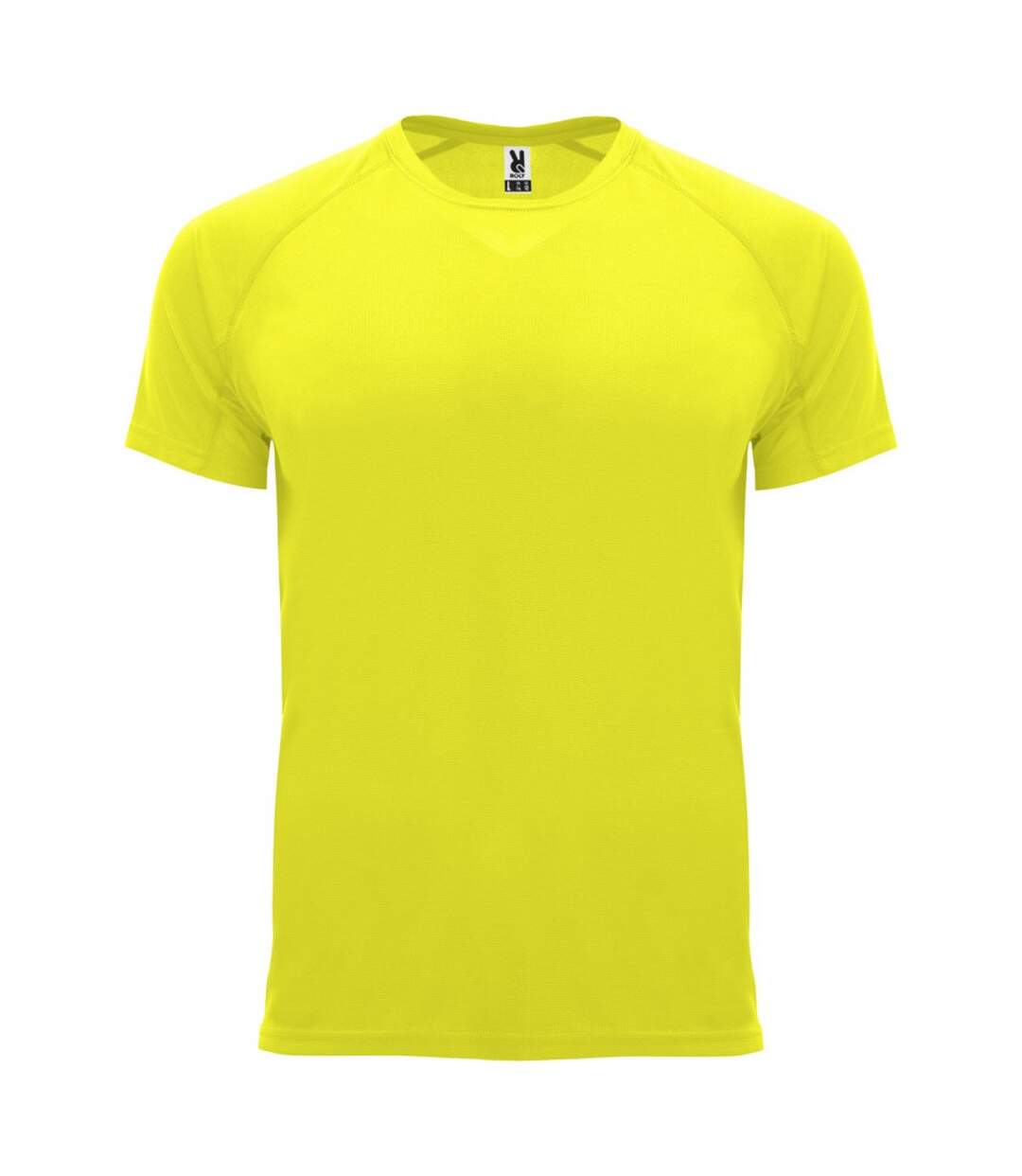 T-shirt bahrain homme jaune fluo Roly