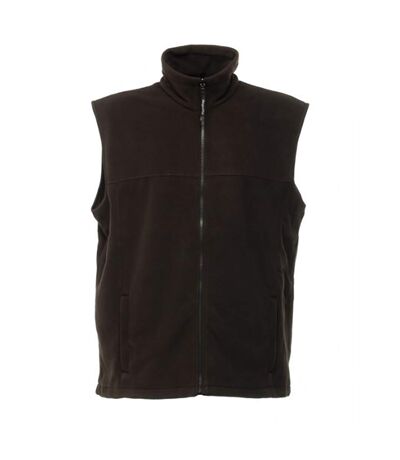 Regatta Haber II Full-Zip Bodywarmer Fleece Anti-Pill Jacket (250 GSM) (Black)