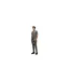 Mens Hadiko Side Stripe Regular Jogging Bottoms Pastel Grey Boss-1