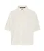 Chemise Manches Courtes Femme Vieux Blanc Timberland-1