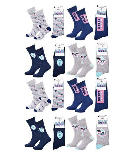 Chaussettes Pack HOMME MIAMI VICE Pack de 8 Paires 1887