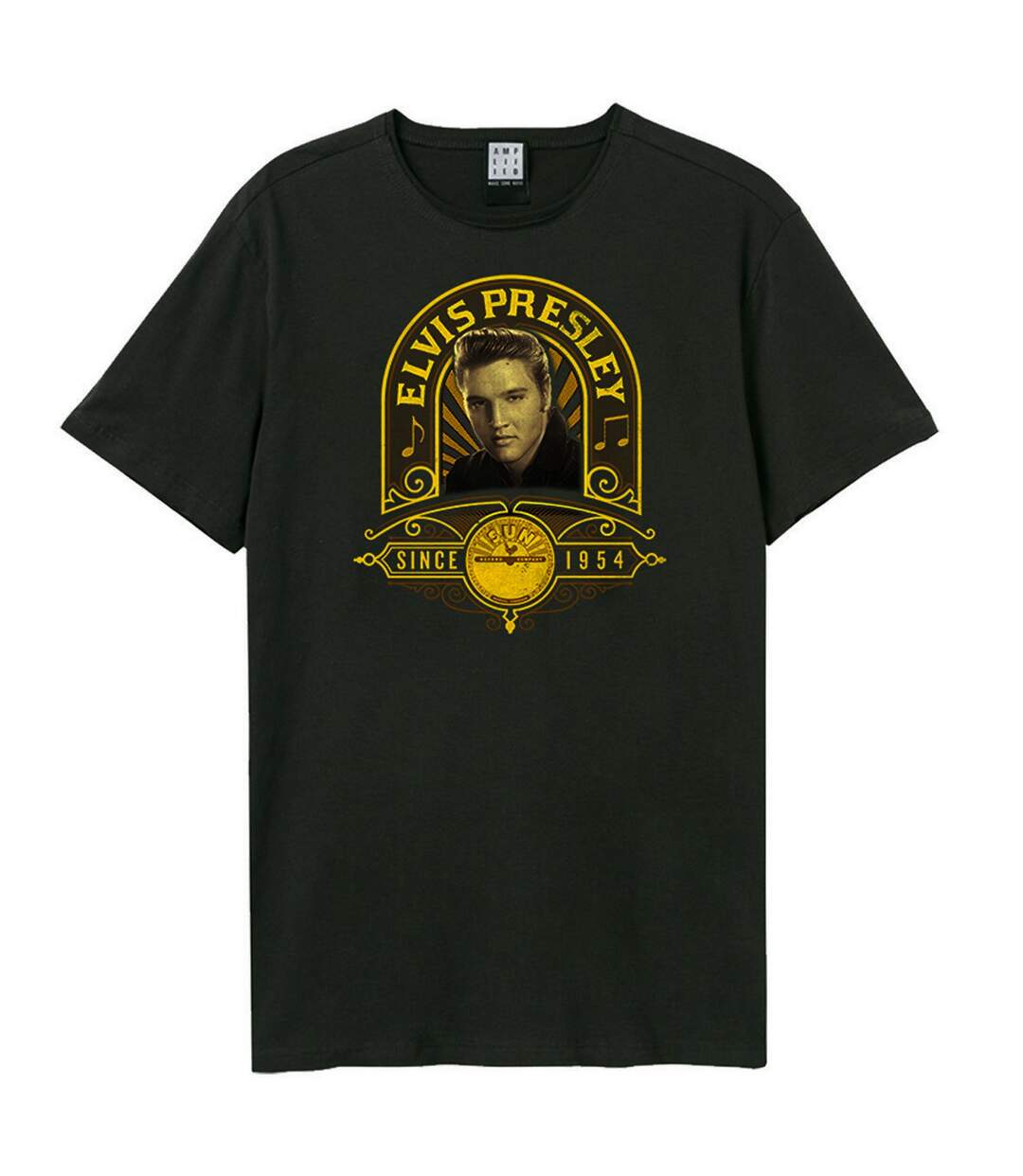 T-shirt studio portrait adulte anthracite Amplified-1
